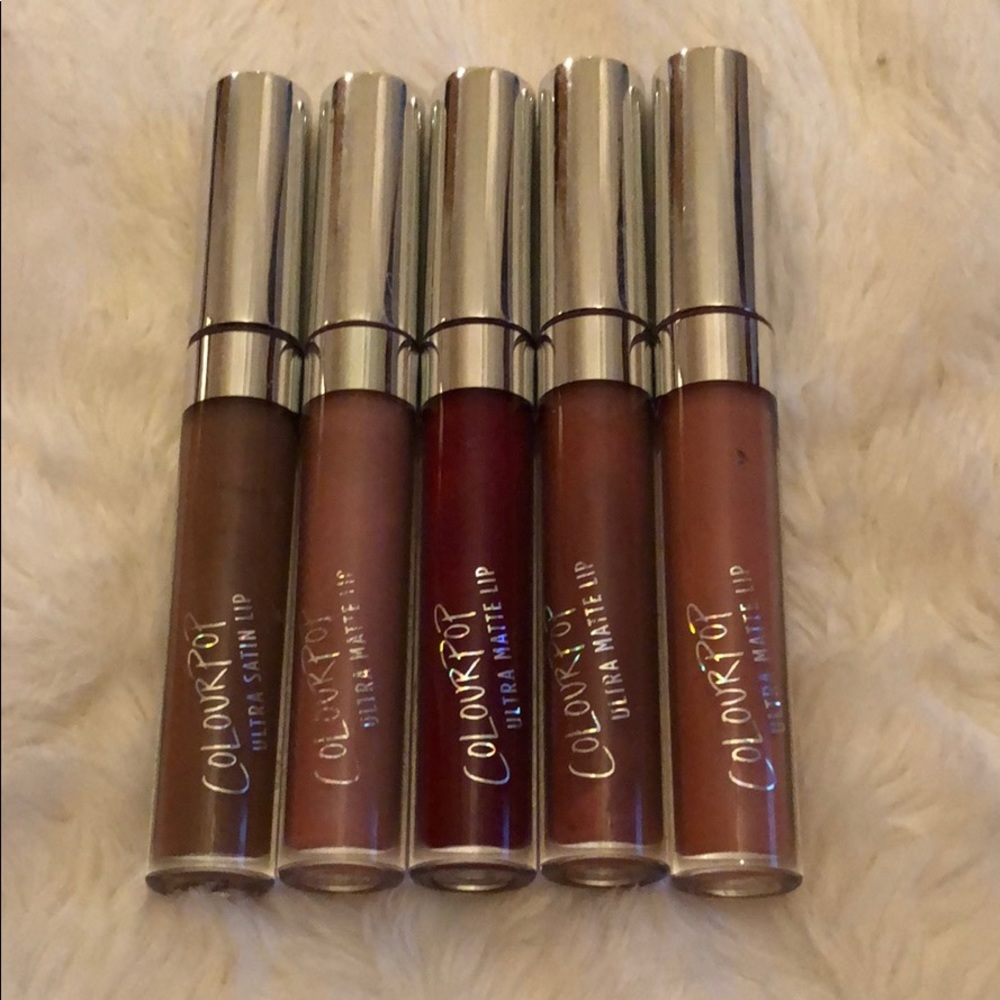Colourpop lipsticks